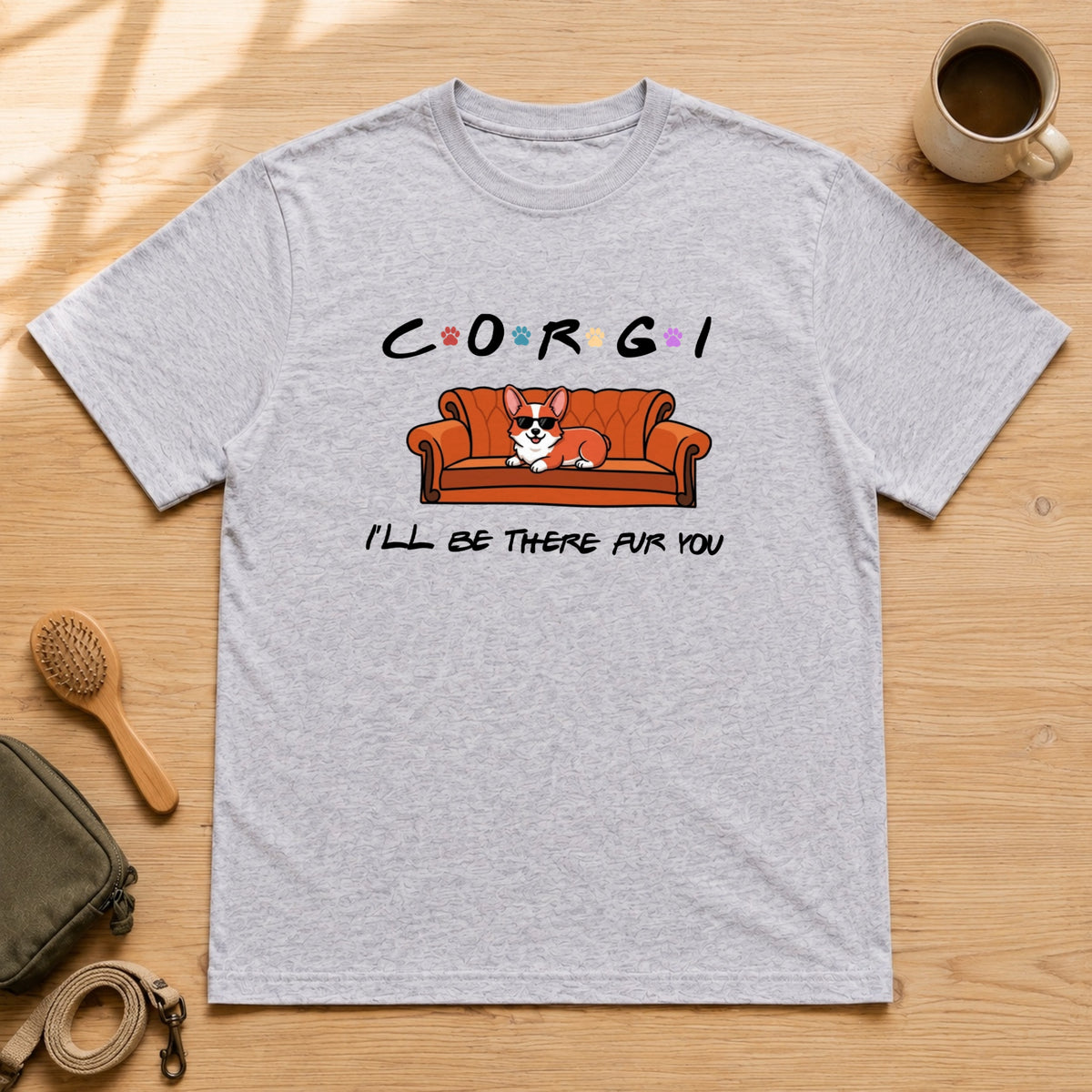 コーギー Tシャツ カラー mockup 3
