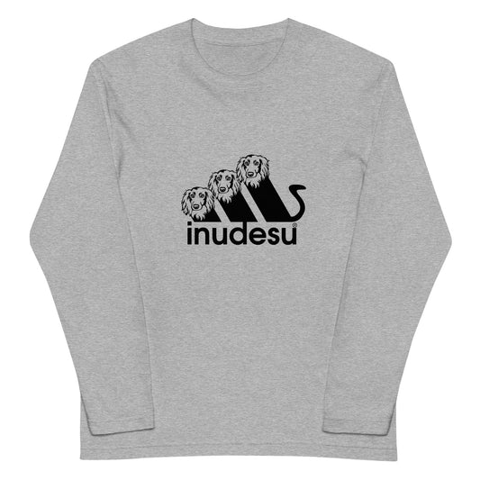 犬 ロン t 犬 長袖 t シャツ いぬ  犬イラスト   ダックス フンド inudesu
