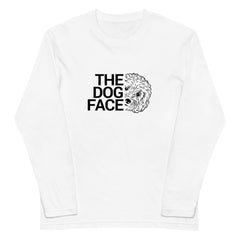 犬 ロン t 犬 長袖 t シャツ いぬ  犬イラスト プードル The Dog Face