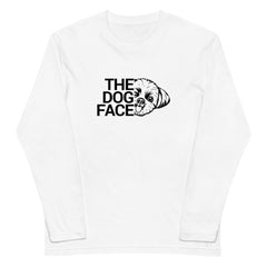 犬 ロン t 犬 長袖 t シャツ いぬ  犬イラスト シーズー The Dog Face