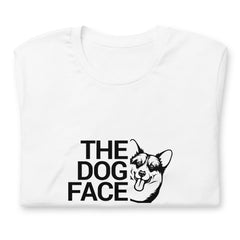 犬 tシャツ 犬イラスト コーギー犬 THE DOG FACE｜アダルト&キッズサイズ