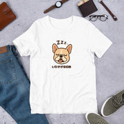 犬 tシャツ 犬イラスト フレンチブルドッグ いびきがBGM｜アダルト&キッズサイズ