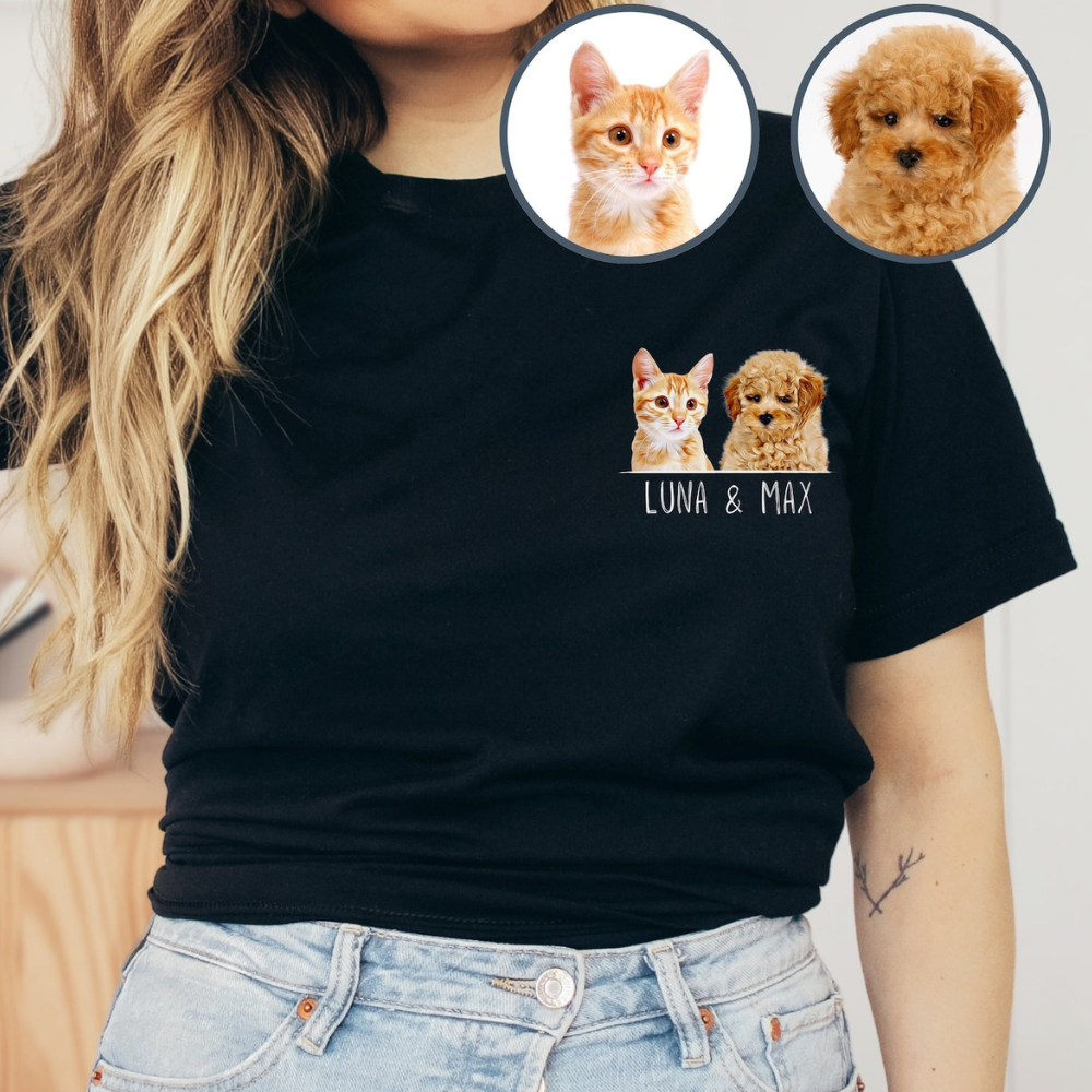 【 自然に囲まれた ミニチュアピンシャー 】 Tシャツ　おしゃれ　かわいい　犬　ペット　うちの子　プレゼント　ギフト        