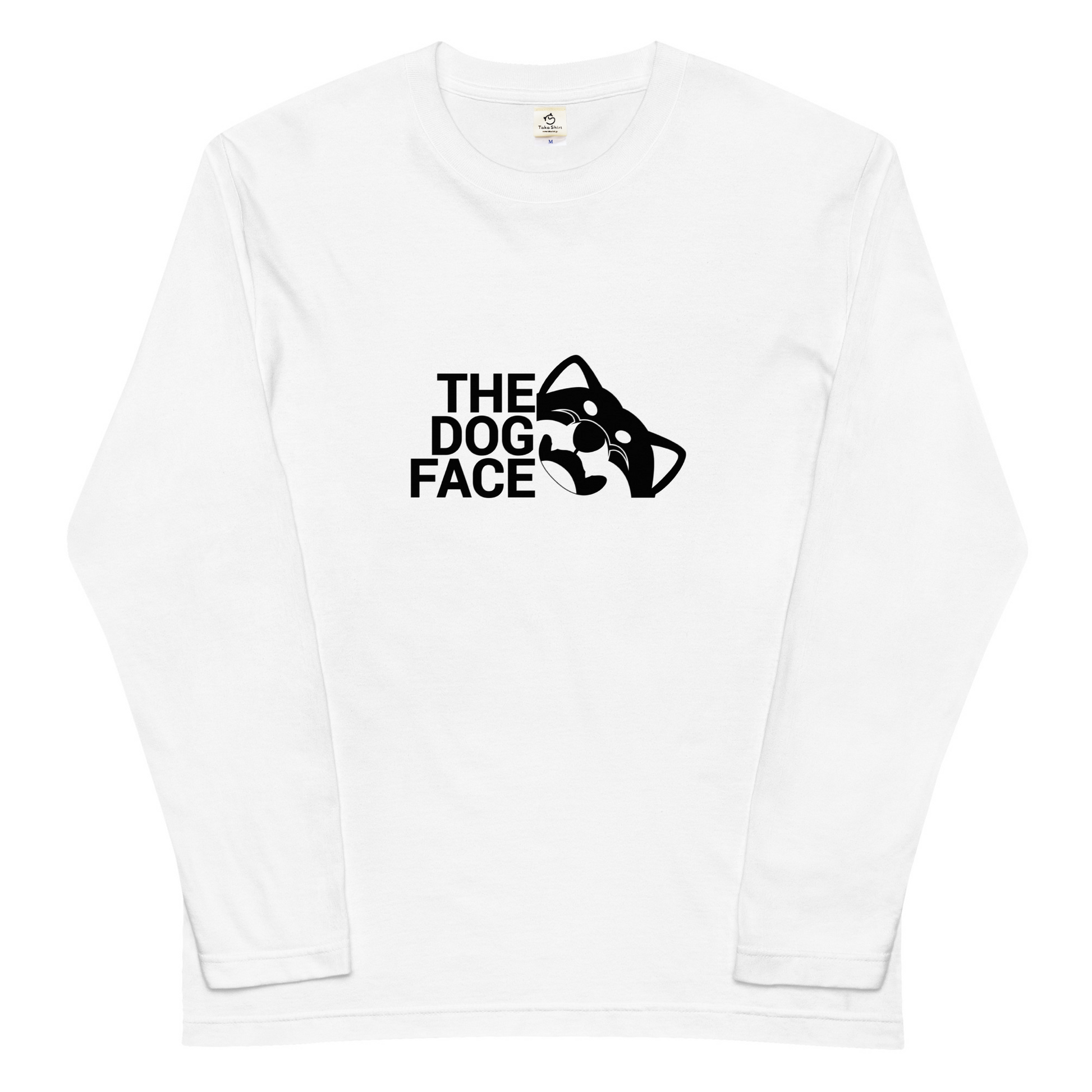 犬 ロン t 犬 長袖 t シャツ いぬ 犬イラスト 柴犬 THE DOG FACE – InuJoy 犬 ロン t 犬 長袖 t シャツ いぬ 犬イラスト 柴犬 THE DOG FACE – InuJoy