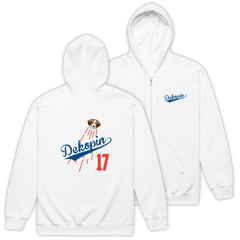 デコピン 犬フルジップ パーカ いぬ コーイケルホンディエ 大谷 Dekopin