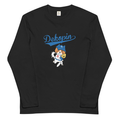 デコピン 犬 ロン t 犬 長袖 t シャツ いぬ  コーイケルホンディエイラスト 大谷 Dekopin