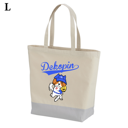 犬トート バッグ 犬 エコ バッグ コーイケルホンディエイラスト 大谷 Dekopin