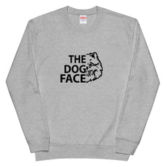 犬 トレーナー いぬ かわいい 犬イラスト ポメラニアン THE DOG FACE
