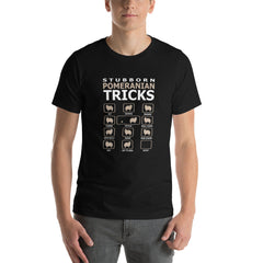 ポメラニアン 面白いトリック 犬Tシャツ　犬柄Tシャツ