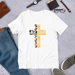 犬 tシャツ 犬イラスト ダックスフンド イエス｜アダルト&キッズサイズ