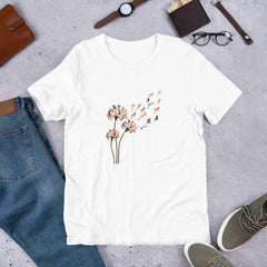 犬 tシャツ 犬イラスト チワワ タンポポ ｜アダルト&キッズサイズ