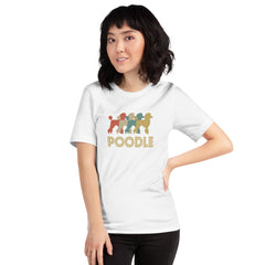 犬 tシャツ 犬イラスト トイプードル｜アダルト&キッズサイズ